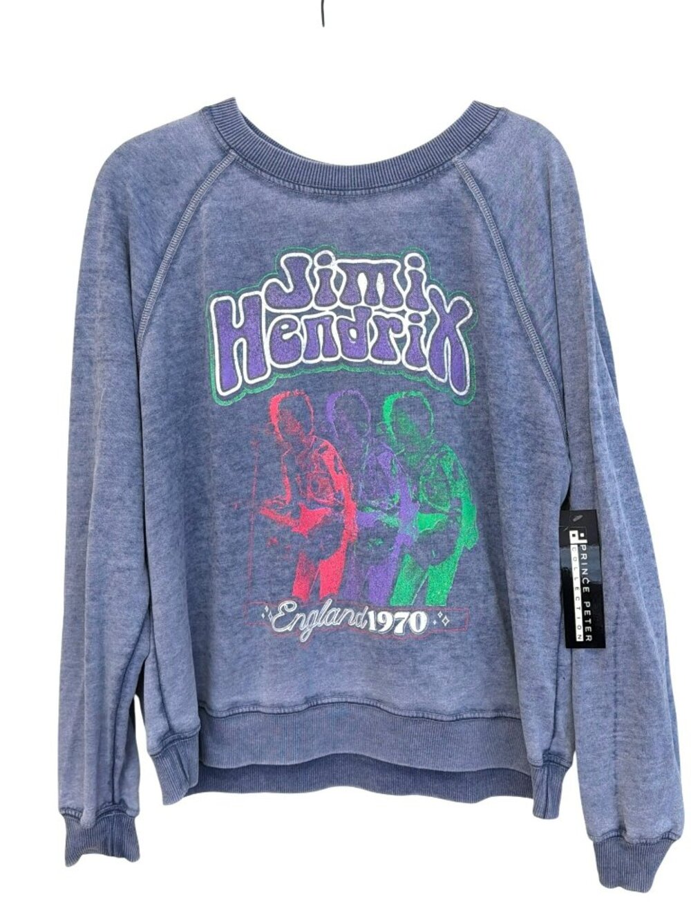 Jimi Hendrix England 1970 Sweatshirt By Prince Peter Collection New